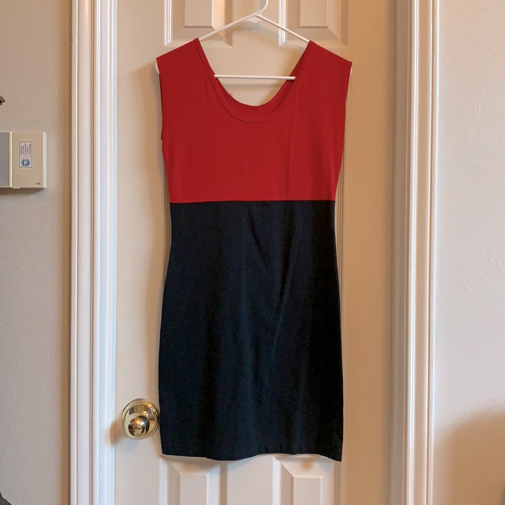 American Apparel knit cap sleeve mini dress